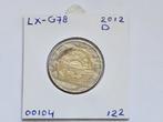 2-euromunt Duitsland (D) G 2012 Europa LX-G78, Ophalen of Verzenden, Duitsland, 2 euro, Losse munt