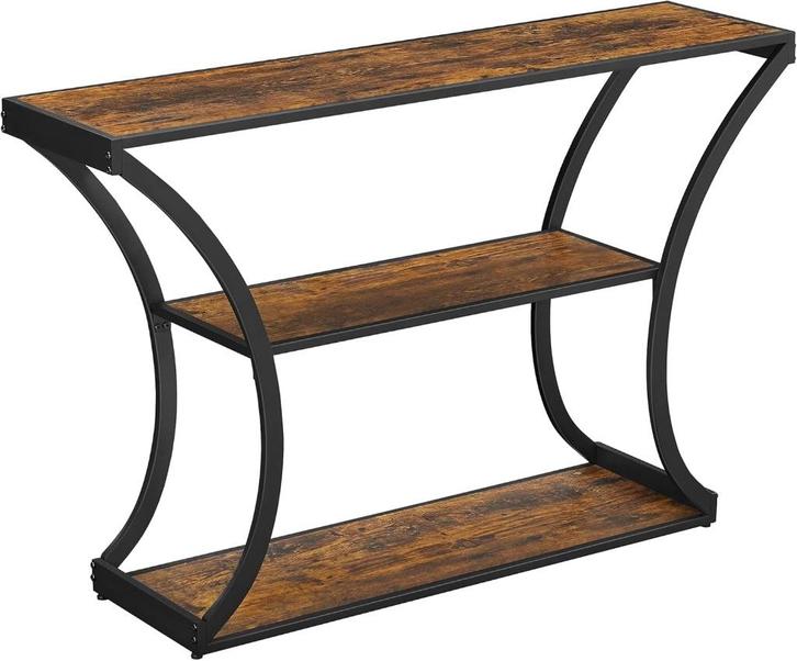 VASAGLE Consoletafel | Nieuw in doos, Huis en Inrichting, Tafels | Sidetables, Nieuw, 25 tot 50 cm, 100 tot 150 cm, Rechthoekig