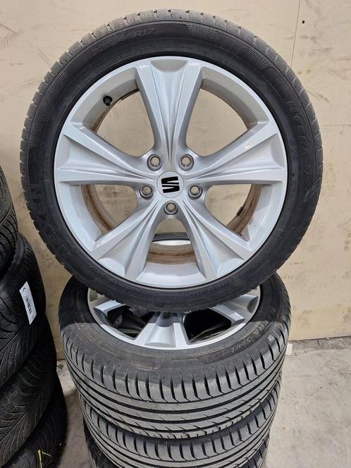 Seat Leon Winterset 17 Inch Origineel, Auto-onderdelen, Banden en Velgen, Banden en Velgen, Winterbanden, 17 inch, 215 mm, Personenwagen
