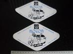 2x sticker hocon logo ketelbouw apparatenbouw, Verzenden, Zo goed als nieuw, Bedrijf of Vereniging