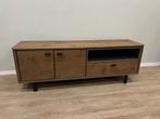 Tv meubel Henders en Hazel Livada 170cm Railway Brown €649,-, Nieuw, Ophalen of Verzenden, Minder dan 100 cm, Modern