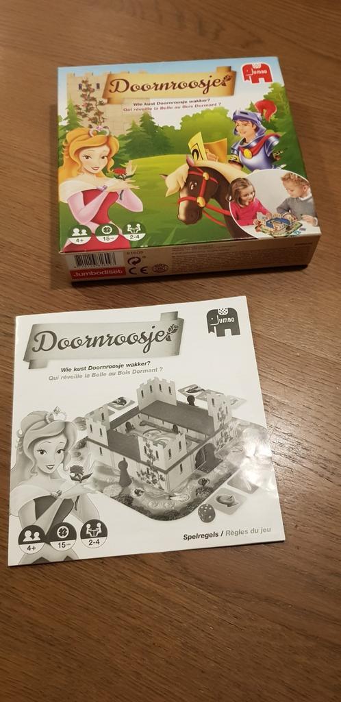 JUMBO Doornroosje spel 4+, Hobby en Vrije tijd, Gezelschapsspellen | Kaartspellen, Gebruikt, Een of twee spelers, Drie of vier spelers