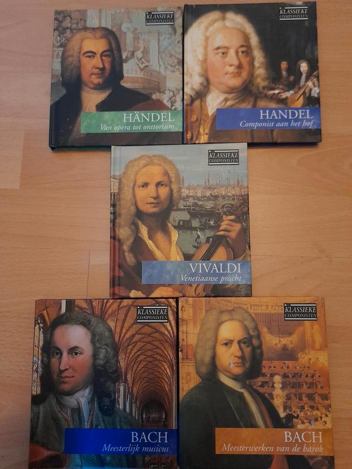 Klassieke componisten - Barok 5 CD's, Cd's en Dvd's, Cd's | Klassiek, Zo goed als nieuw, Overige typen, Barok, Met libretto, Ophalen of Verzenden