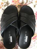 Mooie 100% nieuwe leren slippers voor een iets bredere voet, Ophalen, Nieuw