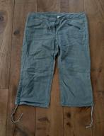7/8 broek - Maat 50, Ophalen of Verzenden, Gedragen, Maat 46/48 (XL) of groter, Groen