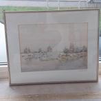 'S Gravenkoop winterlandschap Reeuwijk, Huis en Inrichting, Woonaccessoires | Schilderijen, Tekeningen en Foto's, Ophalen of Verzenden