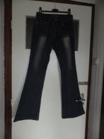 Mooie donkerblauwe lange 5 pocket jeans, zo goed als nieuw., Verzenden, Zo goed als nieuw, Blauw, W28 - W29 (confectie 36)