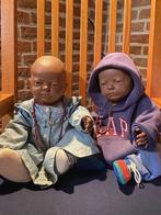 Twee Amerikaanse donkergetinte poppen, USA, Ophalen of Verzenden, Zo goed als nieuw, Pop, Levensecht of Reborn
