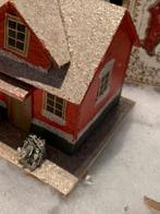 #kerst candycontainer putz huisje, Diversen, Kerst, T, Ophalen of Verzenden, Zo goed als nieuw, N