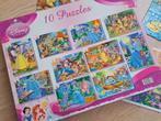 Princessen puzzel, Ophalen, 10 tot 50 stukjes, Gebruikt, 4 tot 6 jaar