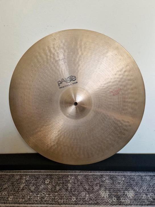 Paiste formula 602 20" medium ride bekken, Muziek en Instrumenten, Drumstellen en Slagwerk, Gebruikt, Overige merken, Ophalen of Verzenden
