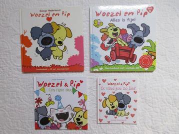 4 x Woezel en Pip boeken beschikbaar voor biedingen
