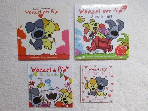 4 x Woezel en Pip boeken, Boeken, Kinderboeken | Baby's en Peuters, Gelezen, Ophalen of Verzenden