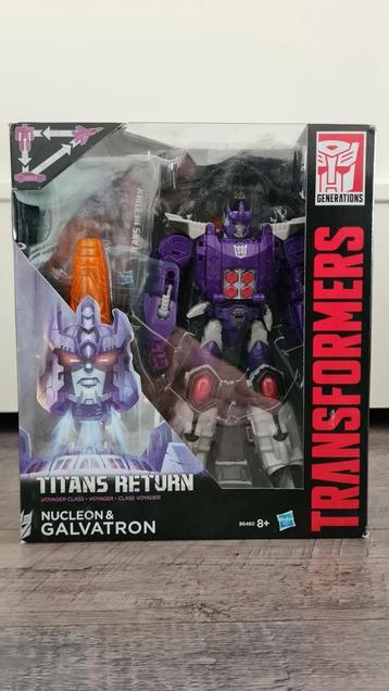 Transformers Titans Return Nucleon & Galvatron  beschikbaar voor biedingen