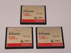 CF Compact flash 128gb Sandisk Extreme 120 mb/s, Sandisk Extreme, Ophalen of Verzenden, Zo goed als nieuw, Compact Flash (CF)