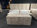 Voorraad | Luxe Bed / Boxsprings Met Opbergruimte - Utrecht, Ophalen, Eric Kuster, Modern, Velvet, Bouclé, 200 cm, 160 cm