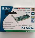 D-Link DGE-528T PCI gigabit netwerkkaart, Computers en Software, Ophalen of Verzenden, Zo goed als nieuw