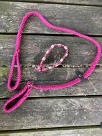 Roze riem en anti teken halsband nieuw, Dieren en Toebehoren, Ophalen of Verzenden, Nieuw