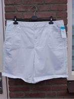 Nieuw! Zomer katoen short van M&S, 50 wit, Verzenden, Nieuw, Wit, Broek of Spijkerbroek