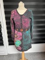 Blauw roze dames jurk van DESIGUAL maat L, Kleding | Dames, Jurken, Blauw, Maat 42/44 (L), Ophalen of Verzenden, Zo goed als nieuw
