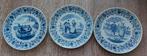 Vintage Delftsblauw wandborden van BOCH, Antiek en Kunst, Antiek | Wandborden en Tegels, Ophalen of Verzenden