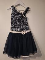 Zomerjurkje LoFff maat 110 / 116 wit marineblauw, Kinderen en Baby's, Kinderkleding | Maat 116, Ophalen of Verzenden, LoFff, Meisje