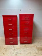 IKEA Helmer ladekastje - rood, wit of grijs, Ophalen, Minder dan 50 cm, Gebruikt, Minder dan 100 cm