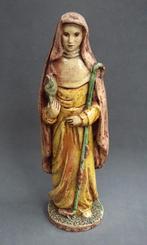 Om 1940 Russel Tiglia Tegelen Heilige Gertrudis van Nijvel, Antiek en Kunst, Antiek | Religie, Ophalen of Verzenden