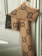 Gucci GG Jacquard Sjaal - Origineel, Maat 46/48 (XL) of groter, Ophalen of Verzenden, Gucci, Sjaal