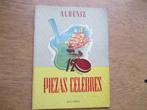 ALBENIZ --  12 PIEZAS CELEBRES VOOR PIANO, Gebruikt, Klassiek, Ophalen of Verzenden, Artiest of Componist