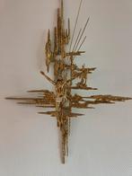 Brutalistisch messing kruisbeeld Salvador Dali stijl, Antiek en Kunst, Ophalen