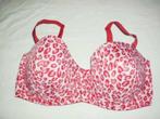BH 80E Hunkemöller beugelmodel rood-wit gevlekt, Hunkemöller, Ophalen of Verzenden, Rood, BH