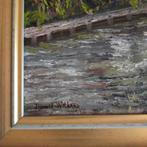 Schilderij Dokterswoning Wanneperveen, Antiek en Kunst, Kunst | Schilderijen | Klassiek, Ophalen of Verzenden