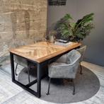 Eettafel Jax rechthoek mango naturel 4 maten leverbaar | Web, Modern design, Nieuw, Vijf personen of meer, Metaal