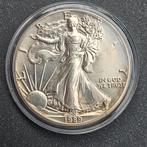 1 ounce american eagle 1989, Ophalen of Verzenden, Noord-Amerika, Zilver