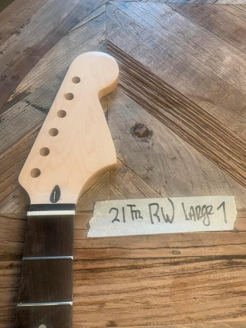 Stratocaster Hals” Rosewood toets large HS 70’s” 1 Large RW, Muziek en Instrumenten, Instrumenten | Onderdelen, Elektrische gitaar