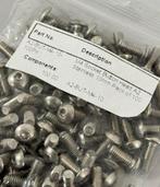100 stuks M4 10mm inbus-bouten inbusbouten rvs schroeven, Nieuw, Ophalen of Verzenden, H, H