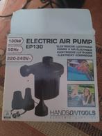luchtpomp elektrisch - HandsOnTools EP130, Ophalen of Verzenden, Zo goed als nieuw, Elektrisch