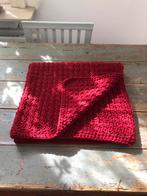 UITVERKOOP! NIEUW DEKEN BABYDEKEN ZOMERWOL ROOD WIEG, Kinderen en Baby's, Ophalen of Verzenden, Nieuw, Deken