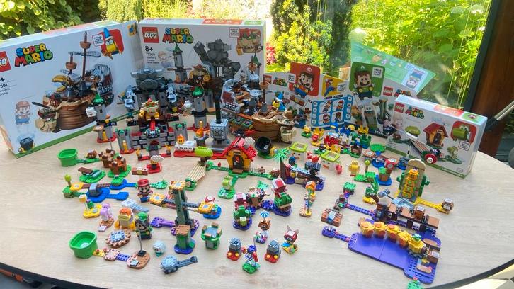 Uitgebreide LEGO Super Mario Set - Veel uitbreidingen!, Kinderen en Baby's, Speelgoed | Duplo en Lego, Gebruikt, Lego, Complete set