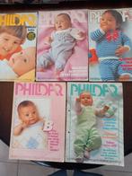 Phildar vintage breiboek baby, Hobby en Vrije tijd, Breien en Haken, Ophalen of Verzenden, Zo goed als nieuw, Patroon of Boek