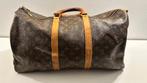 Louis Vuitton Keepall 50 bandouliere reistas, 40 tot 60 cm, Gebruikt, 20 tot 30 cm, Bruin