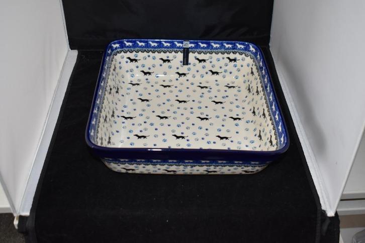 Ovenschaal Teckel Bunzlau Castle servies, Huis en Inrichting, Keuken | Servies, Nieuw, Schaal of Schalen, Overige stijlen, Overige materialen