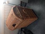 Rotan opberg mand /kist, Ophalen of Verzenden, Zo goed als nieuw