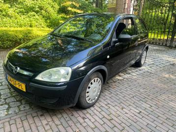 Opel Corsa 1.2 3D 2005 Zwart beschikbaar voor biedingen
