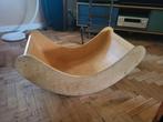 Antroposofische houten boot Schommel/ houten Wip, Ophalen, Gebruikt