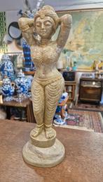 Speksteen sculptuur van Indiase vrouw, Ophalen of Verzenden