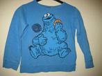 Blauw shirt, 120 cm, H+M Sesamstraat, Ophalen of Verzenden, Zo goed als nieuw, Jongen, Shirt of Longsleeve