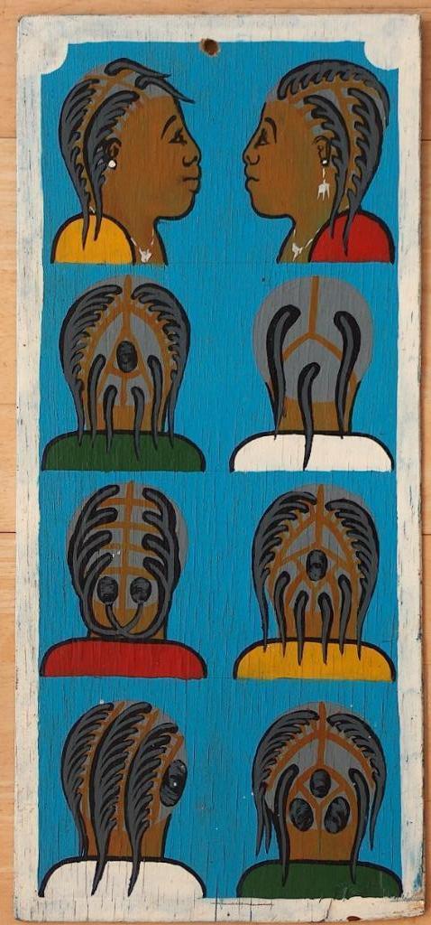 afrikaans reclamebord, Antiek en Kunst, Kunst | Niet-Westerse kunst, Ophalen of Verzenden