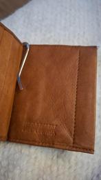 Heren geldclip portomonee leder van Anna en robert, Sieraden, Tassen en Uiterlijk, Portemonnees, Ophalen, Zo goed als nieuw, Bruin
